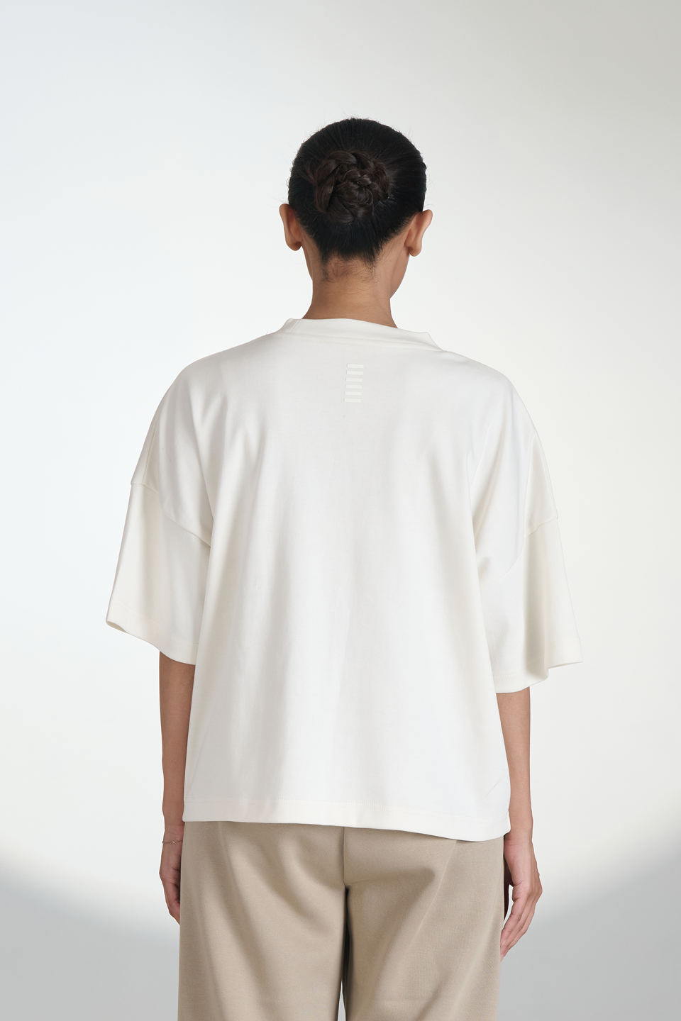 Interlock Crewneck Cropped T-Shirt