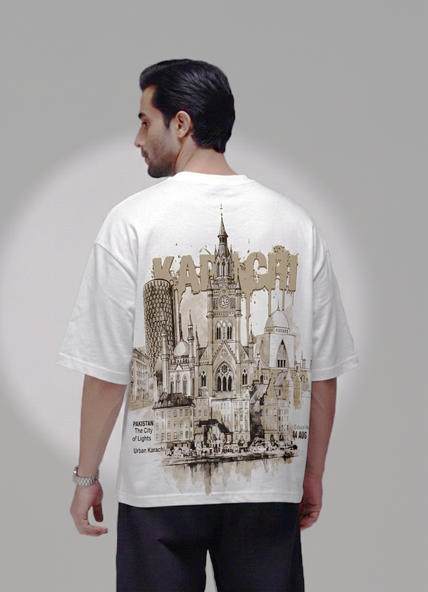 JERSEY CREW NECK T-SHIRT (WHITE) KHI-05